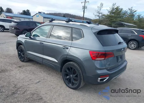 2022 Volkswagen Taos 1.5T Se z USA, uszkodzony, nr VIN 3VVPX7B29NM082754